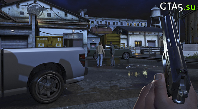 Вид от первого лица в GTA 5