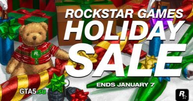 Праздничная распродажа Rockstar Games