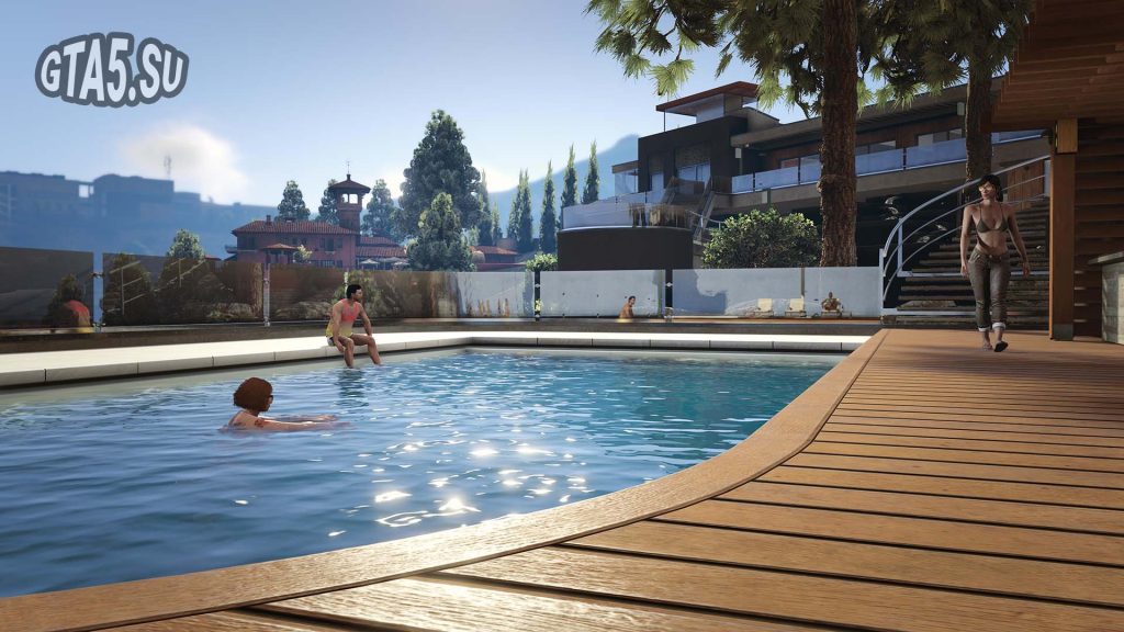 Роскошный бассейн