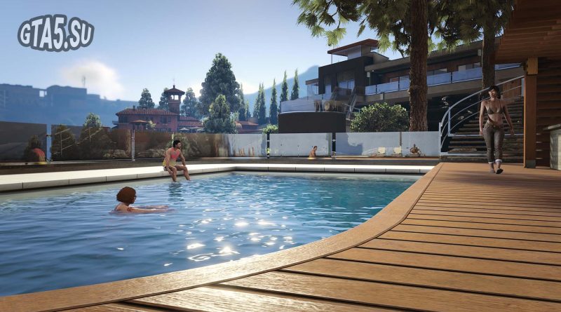 Роскошный бассейн