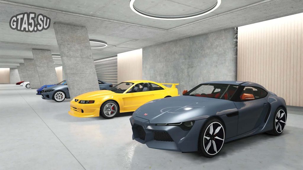 Просторный гараж