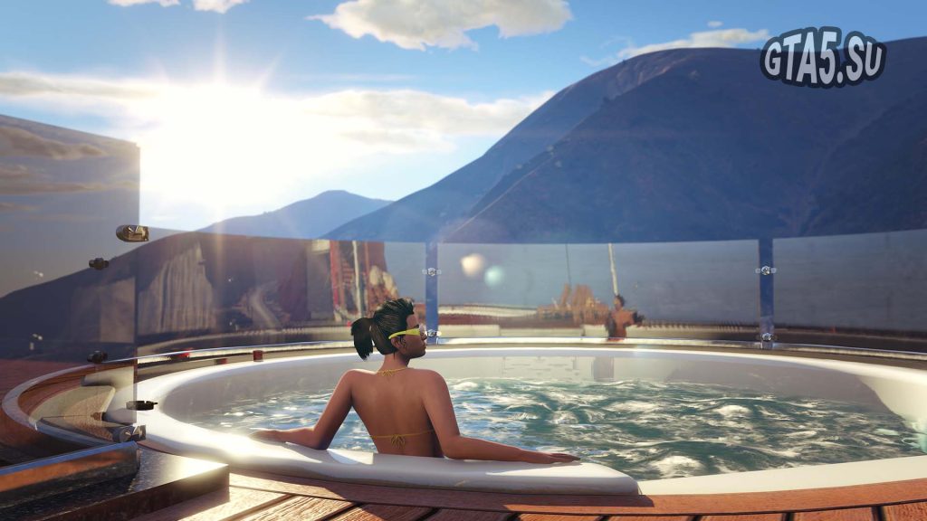 Расслабляющая массажная ванна