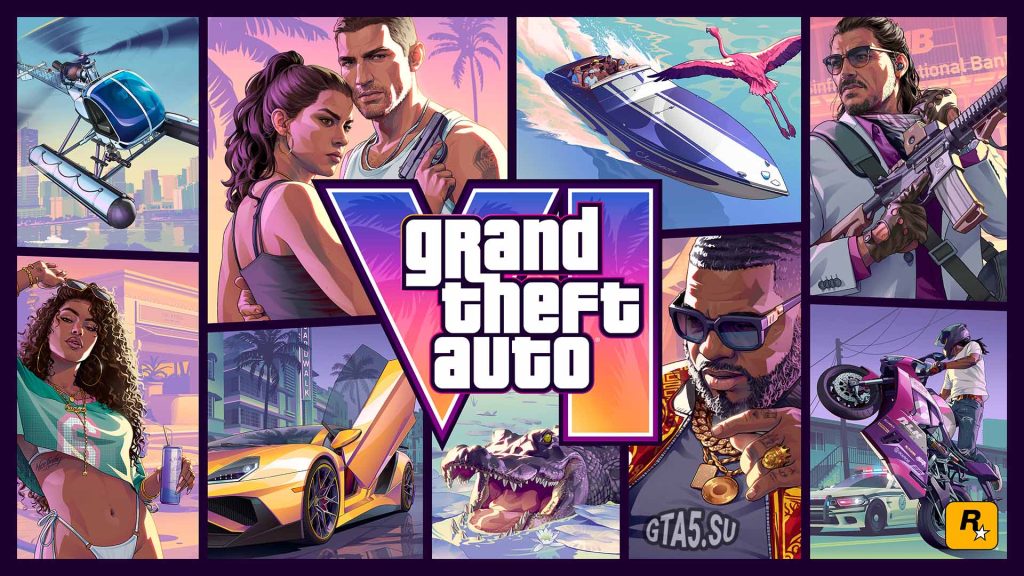 GTA 6 официальная обложка игры